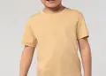 Παιδικό οργανικό T-shirt από 100% βαμβάκι, με στρογγυλή λαιμόκοψη και κοντά μανίκια. Ιδανικό για σχολικές δραστηριότητες με δυνατότητα εκτύπωσης λογοτύπου.