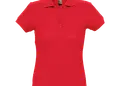 Γυναικείο πόλο πικέ από 100% βαμβάκι, με κοντά μανίκια και 4 κουμπιά. Ιδανικό για επαγγελματική χρήση, διαθέτει επιλογές εκτύπωσης λογοτύπου.