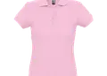 Γυναικείο πόλο πικέ από 100% βαμβάκι, με κοντά μανίκια και 4 κουμπιά. Ιδανικό για επαγγελματική χρήση, διαθέτει επιλογές εκτύπωσης λογοτύπου.