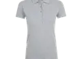Γυναικείο πόλο από 95% βαμβάκι και 5% ελαστάν, με 5 κουμπιά και ριπ γιακά. Ιδανικό για γραφείο με δυνατότητα εκτύπωσης λογοτύπου για προσωπική προσαρμογή.
