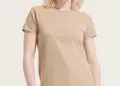 Γυναικείο οργανικό T-shirt από 100% βαμβάκι, με στρογγυλή λαιμόκοψη και κοντά μανίκια. Ιδανικό για επαγγελματική χρήση, με δυνατότητα εκτύπωσης λογοτύπου.