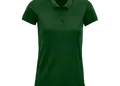 Γυναικείο πόλο από 100% οργανικό βαμβάκι, με κοντά μανίκια και 3 κουμπιά. Ιδανικό για επαγγελματική χρήση με δυνατότητα εκτύπωσης λογοτύπου.