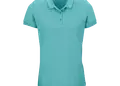 Γυναικείο πόλο από 100% οργανικό βαμβάκι, με κοντά μανίκια και 3 κουμπιά. Ιδανικό για επαγγελματική χρήση με δυνατότητα εκτύπωσης λογοτύπου.