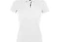 Γυναικείο πόλο πικέ από 100% βαμβάκι Ringspun, με κοντά μανίκια και 4 κουμπιά. Ιδανικό για επαγγελματική χρήση, με δυνατότητα εκτύπωσης λογοτύπου.