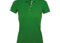 Γυναικείο πόλο πικέ από 100% βαμβάκι Ringspun, με κοντά μανίκια και 4 κουμπιά. Ιδανικό για επαγγελματική χρήση, με δυνατότητα εκτύπωσης λογοτύπου.