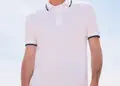 Ανδρικό πόλο πικέ από 100% βαμβάκι με κοντά μανίκια και 3 κουμπιά. Ιδανικό για επαγγελματική χρήση, με δυνατότητα εκτύπωσης λογοτύπου για εξατομίκευση.