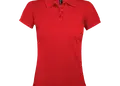 Γυναικείο πόλο πικέ από 65% Πολυέστερ και 35% Βαμβάκι, με 3 κουμπιά και ενισχυμένες ραφές. Ιδανικό για επαγγελματική χρήση, διαθέτει δυνατότητα εκτύπωσης λογοτύπου.
