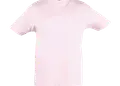 Παιδικό T-shirt 100% βαμβακιού με κοντά μανίκια και στρογγυλή λαιμόκοψη. Ιδανικό για σχολεία και παιδικούς σταθμούς, με δυνατότητα εκτύπωσης λογοτύπου.
