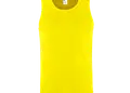 Ανδρικό αθλητικό αμάνικο μπλουζάκι από 100% πολυεστέρα, με πλαϊνές ραφές και λαιμόκοψη. Ιδανικό για γυμναστήρια και αθλητικές εκδηλώσεις, διαθέτει δυνατότητα εκτύπωσης λογότυπου.