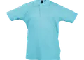 Παιδικό πόλο πικέ από 100% βαμβάκι, με κοντά μανίκια και πατιλέτα 3 κουμπιών. Ιδανικό για σχολικές ή επαγγελματικές δραστηριότητες, διαθέτει δυν. εκτύπωσης λογοτύπων.