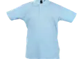 Παιδικό πόλο πικέ από 100% βαμβάκι, με κοντά μανίκια και πατιλέτα 3 κουμπιών. Ιδανικό για σχολικές ή επαγγελματικές δραστηριότητες, διαθέτει δυν. εκτύπωσης λογοτύπων.