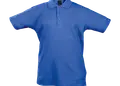 Παιδικό πόλο πικέ από 100% βαμβάκι, με κοντά μανίκια και πατιλέτα 3 κουμπιών. Ιδανικό για σχολικές ή επαγγελματικές δραστηριότητες, διαθέτει δυν. εκτύπωσης λογοτύπων.