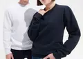 Unisex φούτερ με βουρτσισμένο fleece, μανικοκόλληση και ελαστικές ριπ μανσέτες. Ιδανικό για επαγγελματική χρήση με δυνατότητα εκτύπωσης λογοτύπου.