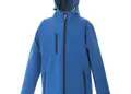 Παιδικό softshell με κουκούλα από 95% πολυέστερ, ανθεκτικό στο νερό. Ιδανικό για επαγγελματική χρήση, με ρυθμιζόμενες μανσέτες και δυνατότητα εκτύπωσης λογοτύπου.