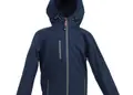 Παιδικό softshell με κουκούλα από 95% πολυέστερ, ανθεκτικό στο νερό. Ιδανικό για επαγγελματική χρήση, με ρυθμιζόμενες μανσέτες και δυνατότητα εκτύπωσης λογοτύπου.
