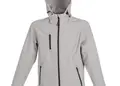 Τζάκετ softshell Innsbruck Man με φερμουάρ και ρυθμιζόμενες μανσέτες Velcro. Ιδανικό για εξωτερικές εργασίες, διαθέτει χώρο για εκτύπωση λογοτύπου.