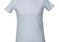Γυναικείο πόλο πικέ από 100% βαμβάκι, με κομψό γιακά μάο και 5 κουμπιά. Ιδανικό για επαγγελματική χρήση, με δυνατότητα εκτύπωσης λογοτύπου.
