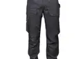 Ανδρικό δίχρωμο παντελόνι εργασίας με ανακλαστικές ραφές, τσέπες και ελαστική μέση. Ιδανικό για βιομηχανικούς χώρους, με δυνατότητα εκτύπωσης λογοτύπου.