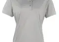 Γυναικείο πόλο πικέ Coolchecker® 100% πολυέστερ, με κοντά μανίκια και 3 κουμπιά. Ιδανικό για επαγγελματική χρήση με δυνατότητα εκτύπωσης λογοτύπου.