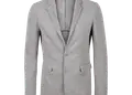 Ανδρικό πικέ σακάκι blazer με 2 κουμπιά και τσέπες, ιδανικό για επαγγελματικές περιστάσεις. Δυνατότητα εκτύπωσης λογοτύπου για προσαρμογή.