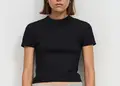 Γυναικείο Κροπ T-shirt από 100% οργανικό βαμβάκι. Ιδανικό για επαγγελματική χρήση με δυνατότητα εκτύπωσης λογοτύπου. Άνεση και στυλ σε κάθε εμφάνιση.
